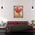 Tablou inramat - Joan Thewsey - Zinnias, 60 x 80 cm - 3- Roveli