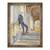 Tablou inramat - John Singer Sargent - Sir Neville Wilkinson pe treptele podului Palladian de la Wilton House, 60 x 80 cm - - Roveli