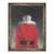 Tablou inramat - Lincoln Seligman - Barbat in haina rosie vedere din spate, 60 x 80 cm - - Roveli