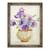Tablou inramat - Neela Pushparaj - Anemone violet intr-o vaza, 60 x 80 cm - - Roveli