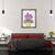 Tablou inramat - Neela Pushparaj - Cyclamen, 60 x 80 cm - 3- Roveli