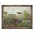 Tablou inramat - Claude Monet - Gradina Artistului din Argenteuil Un colt al gradinii cu dalii, 60 x 80 cm - - Roveli