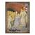 Tablou inramat - Fra Angelico - Scene din viata lui Hristos, al treilea panou reprezentand coborarea in Limo detaliu al grupului inaintea lui Hristos, 60 x 80 cm - - Roveli