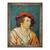 Tablou inramat - Hans Holbein the Younger - Portretul unui Tanar, 60 x 80 cm - - Roveli