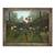 Tablou inramat - Henri J.F. Rousseau - Negro atacat de un Jaguar, 60 x 80 cm - - Roveli