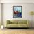 Tablou inramat - Patricia Brintle - Voiliers au port a bainet, 60 x 80 cm - 2- Roveli