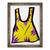 Tablou inramat - Daisy de Villeneuve - Camisol galben, 60 x 80 cm - - Roveli