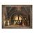 Tablou inramat - Francois-Marius Granet - Inaugurarea lui Jacques de Molay in Ordinul Cavalerilor Templieri in 1295, 60 x 80 cm - - Roveli