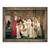 Tablou inramat - Pauline Auzou - Sosirea Marie-Louise de Habsbourg-Lorena 1791-1847 in Galeria Chateau de Compiegne, 70 x 90 cm - - Roveli