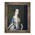 Tablou inramat - Joshua Reynolds - Portret De O Doamna, 50 x 60 cm - - Roveli