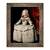 Tablou inramat - Diego Rodriguez de Silva y Velazquez - Portretul Infantei Margarita 1651-73 in varsta de cinci ani, 50 x 60 cm - - Roveli