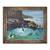 Tablou inramat - Andrew Macara - Piscina Stanca Capela, Perranporth, Cornwall, 50 x 60 cm - - Roveli