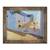 Tablou inramat - Andrew Macara - Sarind de pe un zid, Mykonos, 2015, 50 x 60 cm - - Roveli