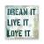 Tablou Canvas - USA, Mesaj Motivational, 60 x 60 cm - - Roveli