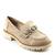 Pantofi de dama , comozi , cu accesoriu din pietre A10503-BEIGE, Culoare (12): Bej, Marime (12): 41 - - Roveli
