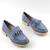 Pantofi de dama , comozi , cu accesoriu din pietre A10503-BLUE, Culoare (12): Bleu, Marime (12): 36 - 2- Roveli