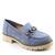 Pantofi de dama , comozi , cu accesoriu din pietre A10503-BLUE, Culoare (12): Bleu, Marime (12): 36 - - Roveli