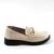 Mocasini de dama , comozi si usori , cu accesoriu auriu D4-1-BEIGE, Culoare (12): Bej, Marime (12): 40* - 3- Roveli