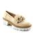 Pantofi dama , cu talpa voluminoasa , accesorizati A10325-BEIGE, Culoare (12): Bej, Marime (12): 39 - - Roveli