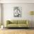 Tablou canvas - Animale, Cal, Alb, Pictura, Marime: 50 x 70 cm - 2- Roveli