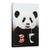 Tablou Canvas - Animale, Ursi Panda, Dulciuri, Bauturi Racoritoare, Pictura, Marime: 40 x 60 cm - - Roveli