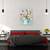 Tablou canvas - Flori, Lalele, Colorate, Vaza, Pictura, Marime: 50 x 70 cm - 3- Roveli