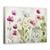 Tablou canvas - Flori, Violet, Alb, Roz, Albastru, Pictura, Marime: 60 x 80 cm - - Roveli