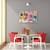 Tablou Canvas - Masini, Colorate, Retro, Copaci, Pictura, Marime: 40 x 60 cm - 4- Roveli