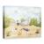Tablou canvas - Natura, Peisaj, Vara, Mare, Barca, Pictura, Marime: 50 x 70 cm - - Roveli