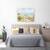 Tablou canvas - Natura, Peisaj, Vara, Mare, Floarea-Soarelui, Umbrela, Pictura, Marime: 50 x 70 cm - 3- Roveli