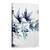 Tablou Canvas - Natura, Planta, Artar Albastru, Pictura, Marime: 60 x 90 cm - - Roveli
