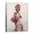 Tablou canvas - Oameni, Femeie Africana, Rochie Colorata, Costum Popular, Pictura, Marime: 60 x 80 cm - - Roveli