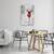 Tablou Canvas - Oameni, Femeie, Rochie Portocalie, Ploaie, Pictura, Marime: 40 x 60 cm - 4- Roveli