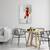 Tablou Canvas - Oameni, Femeie, Rochie Rosie, Genti, Pictura, Marime: 40 x 60 cm - 4- Roveli
