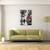 Tablou canvas - Oras, Cladiri, Paris, Oameni, Cafenea, Ploaie, Pictura II, Marime: 50 x 70 cm - 2- Roveli