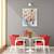 Tablou canvas - Flori, Trandafiri, Luminoase, Buchet, Vaza, Pictura, Marime: 40 x 50 cm - 4- Roveli
