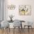 Tablou Canvas - Buchet Magnolie in Vaza Aurie, Marime: 40 x 50 cm - 4- Roveli