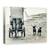 Tablou Canvas - Picioare Si Caini, Marime: 60 x 80 cm - - Roveli