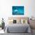 Tablou Canvas - Trecere Albastra, Marime: 50 x 70 cm - 3- Roveli