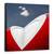 Tablou Canvas - Inima Ratacitoare, Marime: 60 x 60 cm - - Roveli