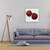 Tablou Canvas - Rosu, Marime: 60 x 60 cm - 2- Roveli