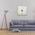 Tablou Canvas - Cosmos Alb, Marime: 60 x 60 cm - 2- Roveli