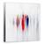 Tablou Canvas - Femeie In Rosu, Marime: 60 x 60 cm - - Roveli