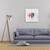 Tablou Canvas - Femeie In Rosu, Marime: 60 x 60 cm - 2- Roveli