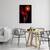 Tablou Canvas - Floare Rosie, Marime: 40 x 60 cm - 4- Roveli