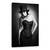 Tablou Canvas - Alb-Negru, Marime: 40 x 60 cm - - Roveli