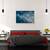 Tablou Canvas - Albastru Plin De Spirit, Marime: 40 x 60 cm - 3- Roveli