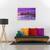 Tablou Canvas - New York Apus De Soare Violet, Marime: 40 x 60 cm - 2- Roveli