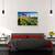 Tablou Canvas - Baloane Cu Aer Cald Peste Campul Cu Lalele, Marime: 40 x 60 cm - 3- Roveli