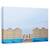 Tablou Canvas - Ombrelloni, Marime: 80 x 120 cm - - Roveli